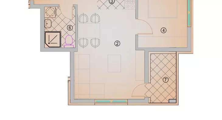 Jednoiposoban stan | 4zida