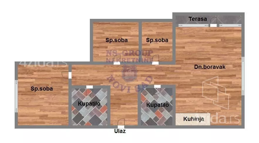 Troiposoban stan | 4zida