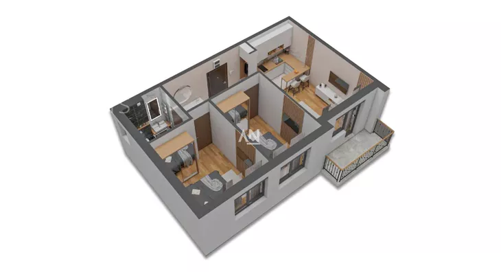 Dvoiposoban stan | 4zida