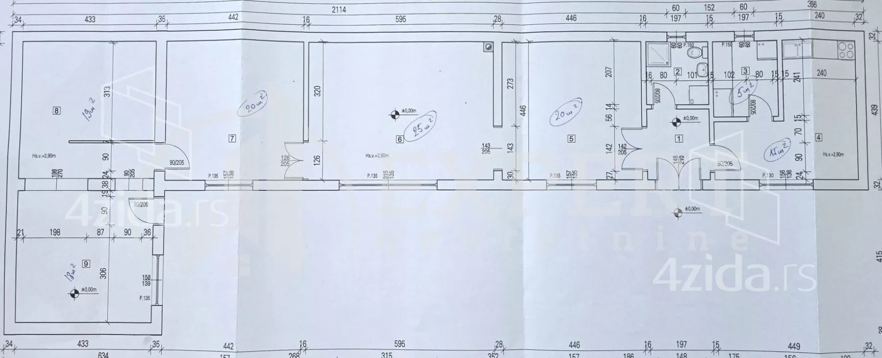 1-etažna kuća | 4zida