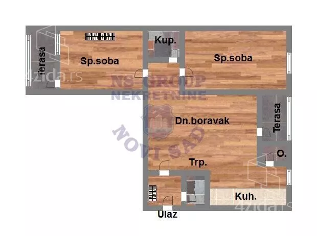 Dvoiposoban stan | 4zida