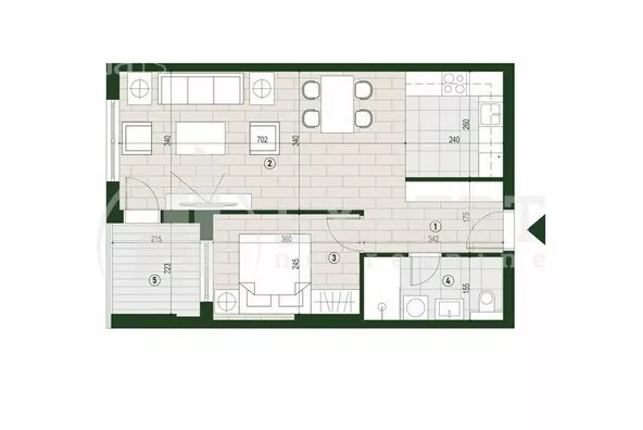 Dvosoban stan | 4zida