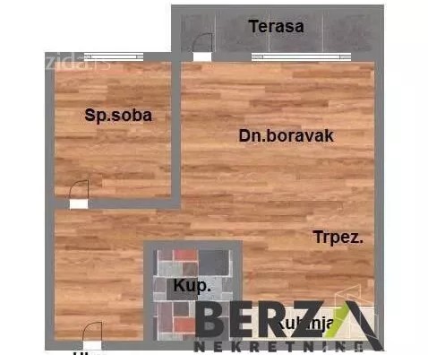 Dvosoban stan | 4zida