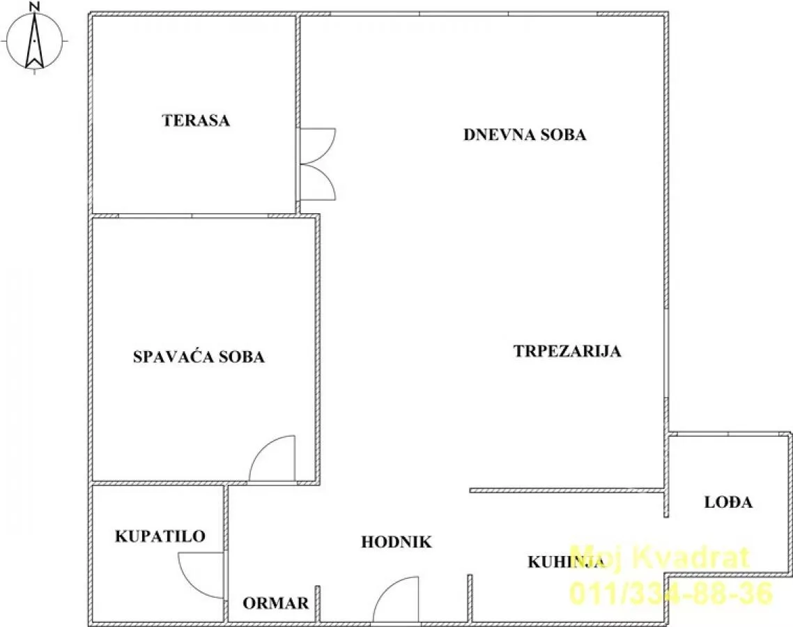 Dvosoban stan | 4zida