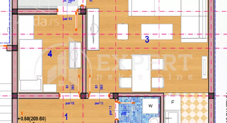 Jednoiposoban stan | 4zida