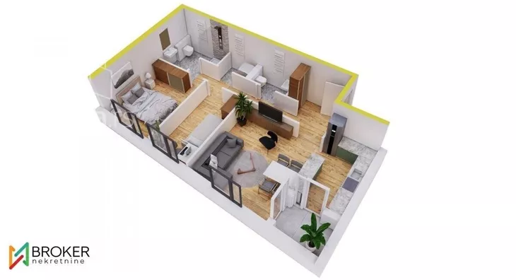 Dvosoban stan | 4zida