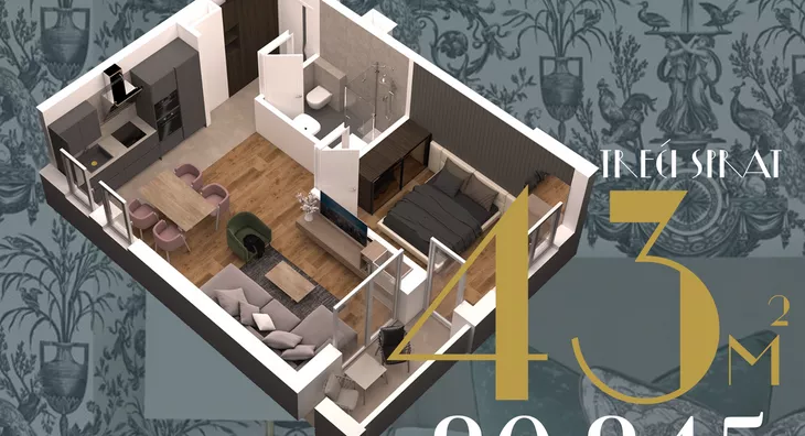 Jednoiposoban stan | 4zida