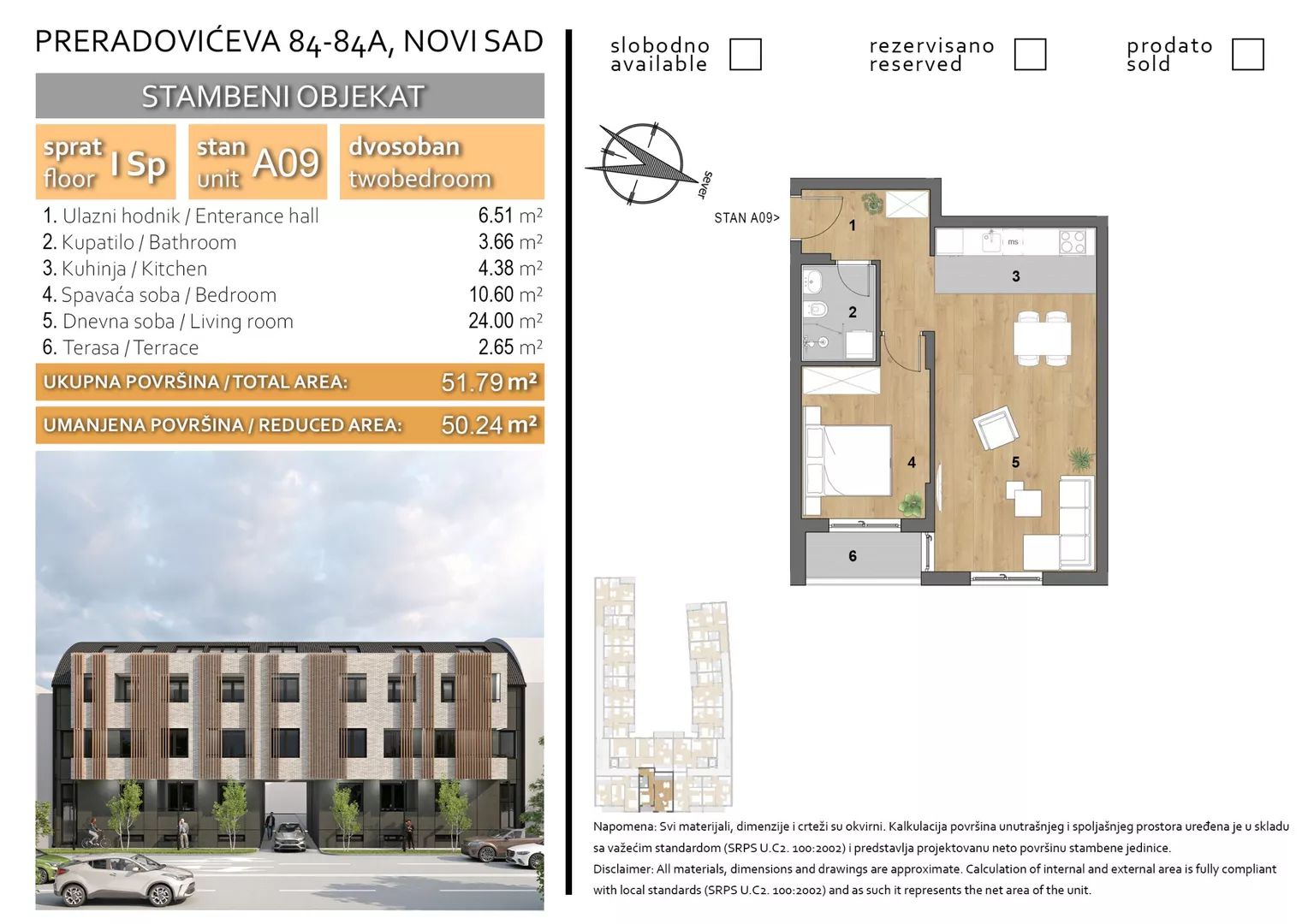 Dvosoban stan | 4zida