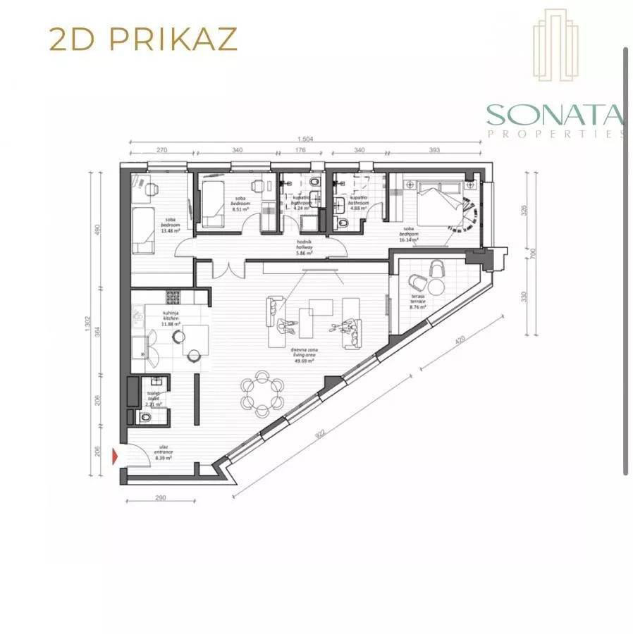 Četvorosoban stan | 4zida