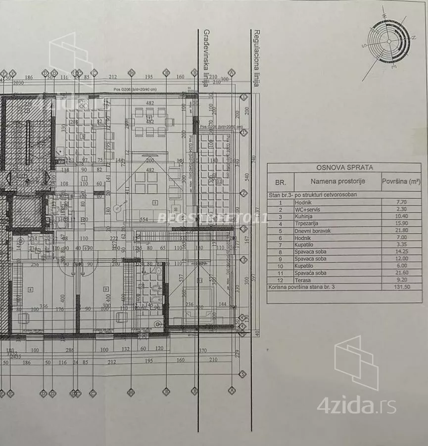 Četvorosoban stan | 4zida