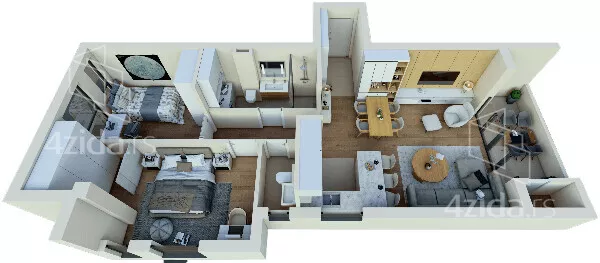 Trosoban stan | 4zida