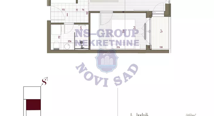 Dvosoban stan | 4zida