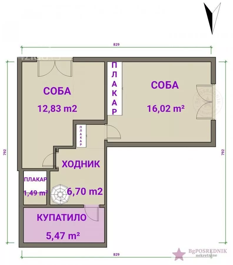 Trosoban stan | 4zida