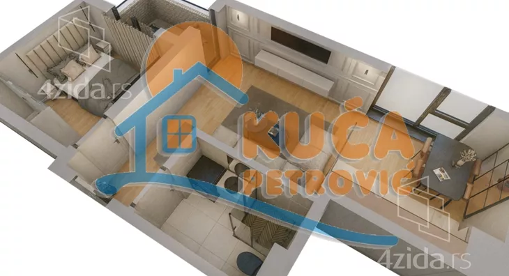 Jednoiposoban stan | 4zida