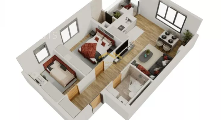 Dvoiposoban stan | 4zida