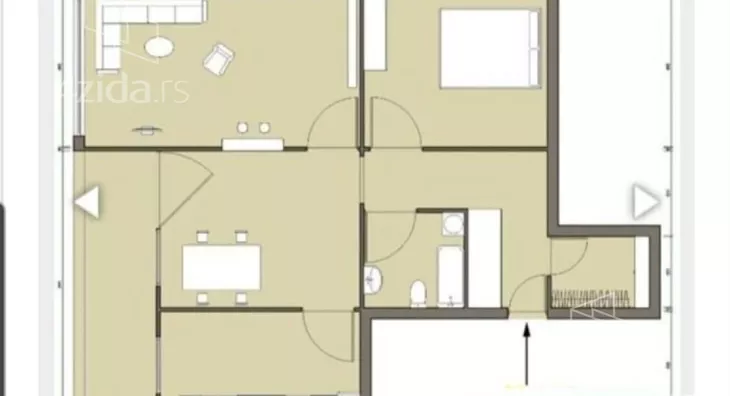 Dvosoban stan | 4zida