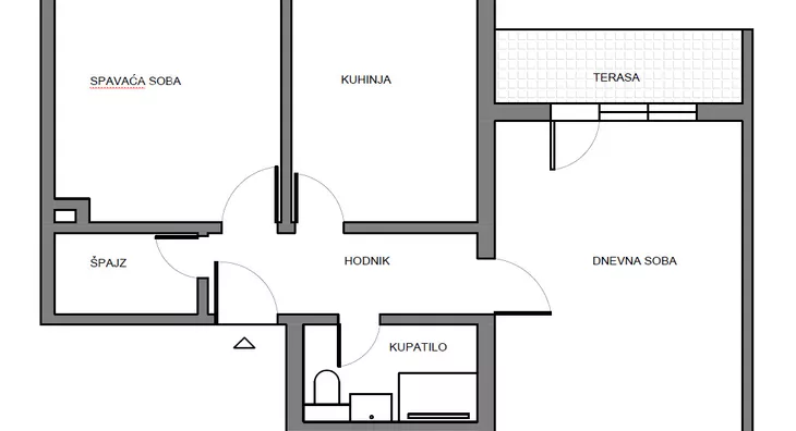 Dvosoban stan | 4zida