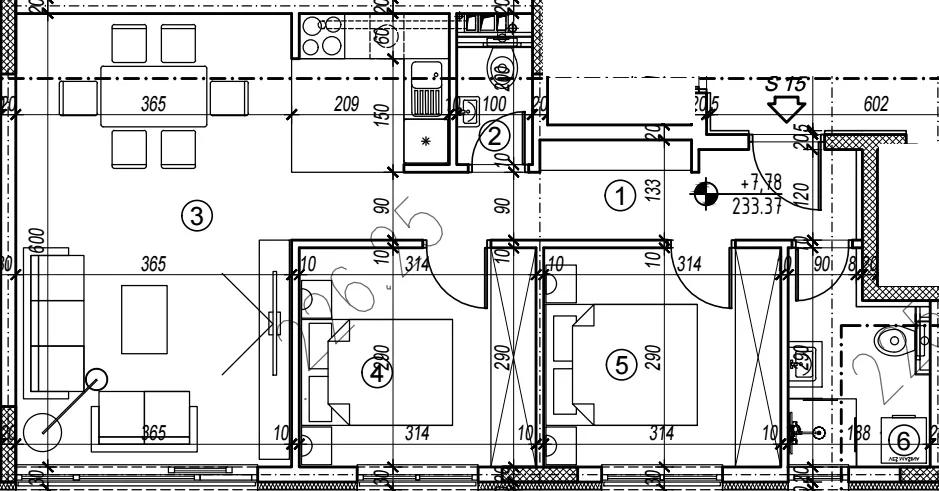 Trosoban stan | 4zida