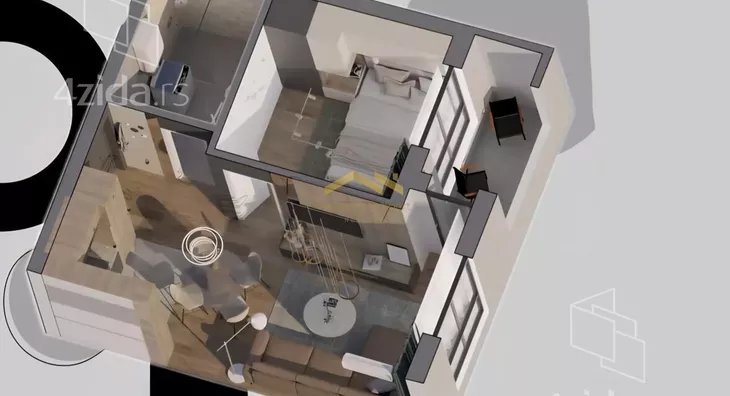 Dvosoban stan | 4zida