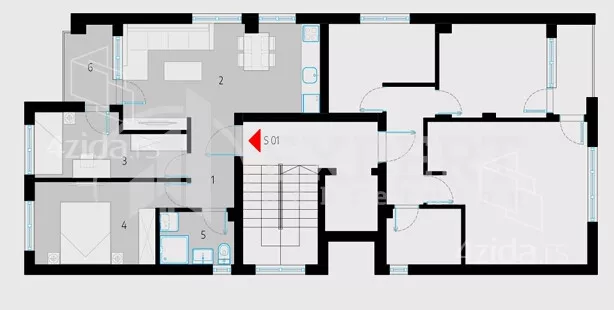 Trosoban stan | 4zida