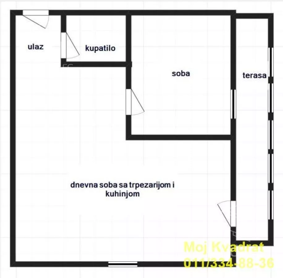 Dvosoban stan | 4zida