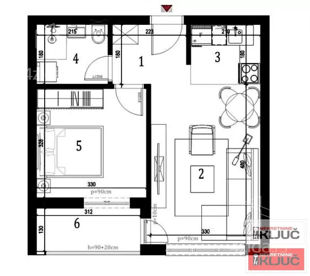 Dvosoban stan | 4zida