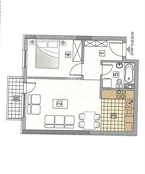 Dvosoban stan | 4zida