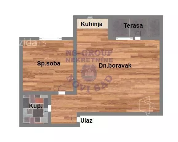 Dvosoban stan | 4zida