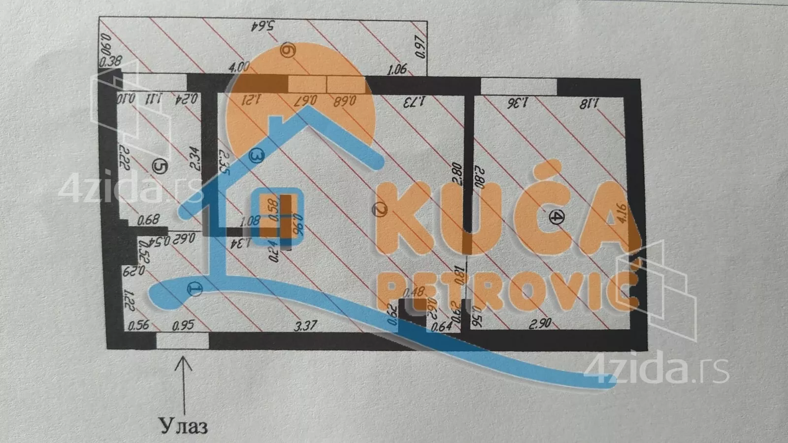 Jednoiposoban stan | 4zida