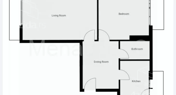 Dvosoban stan | 4zida