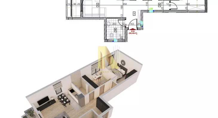 Dvosoban stan | 4zida