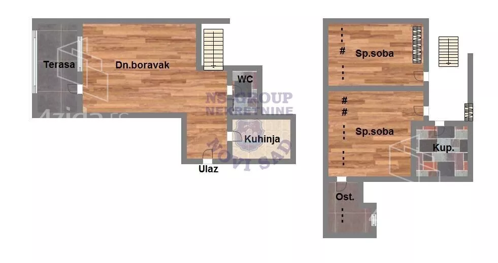 Trosoban stan | 4zida