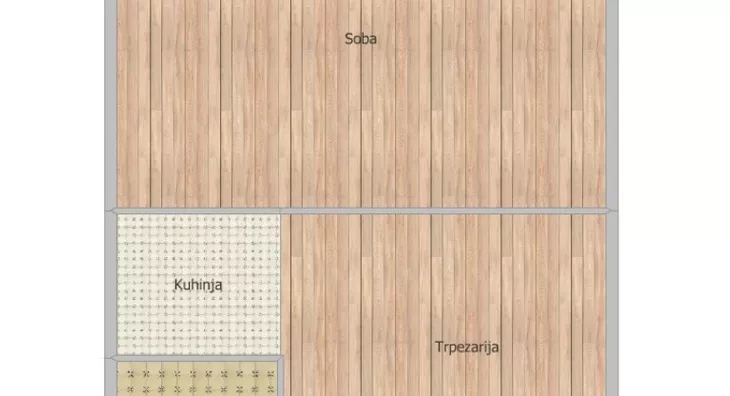 Jednosoban stan | 4zida