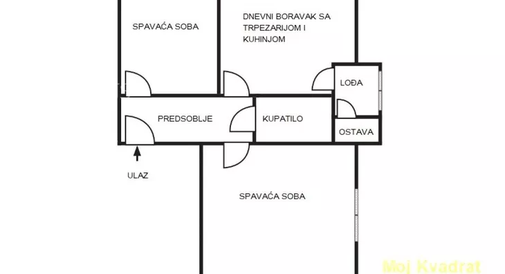 Trosoban stan | 4zida