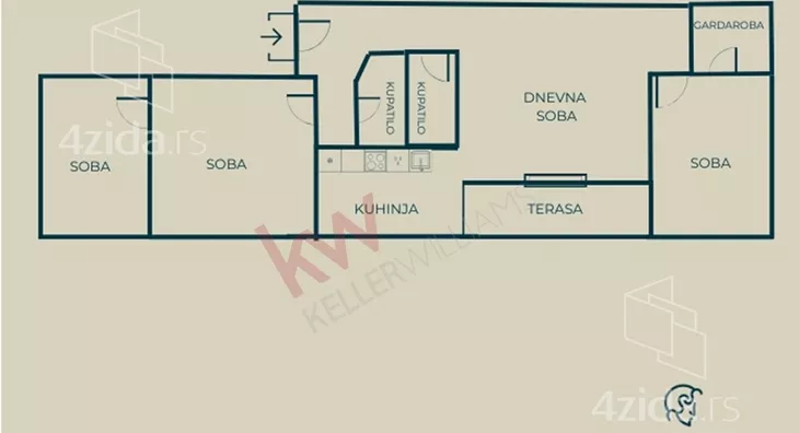 Četvorosoban stan | 4zida