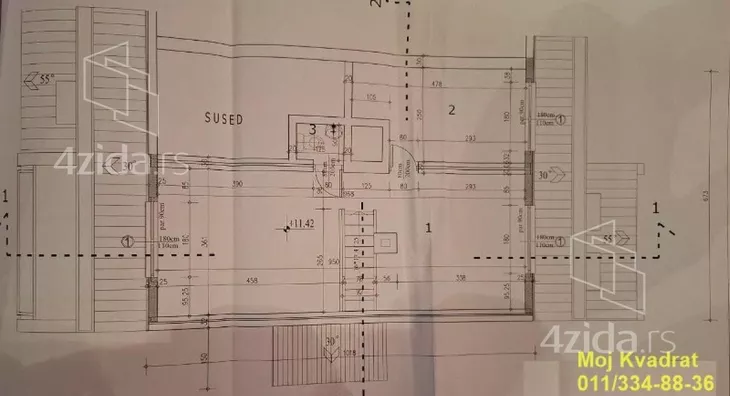 Četvoroiposoban stan | 4zida