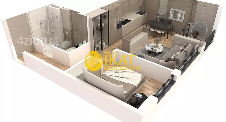 Jednoiposoban stan | 4zida