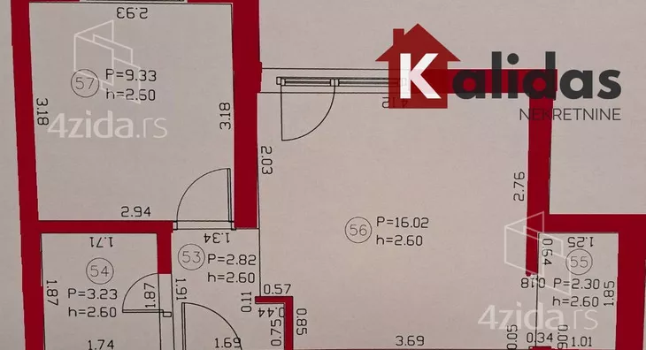 Jednoiposoban stan | 4zida