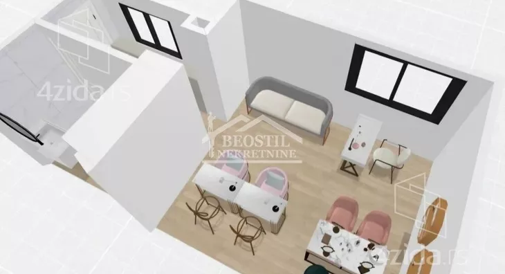 Jednosoban stan | 4zida