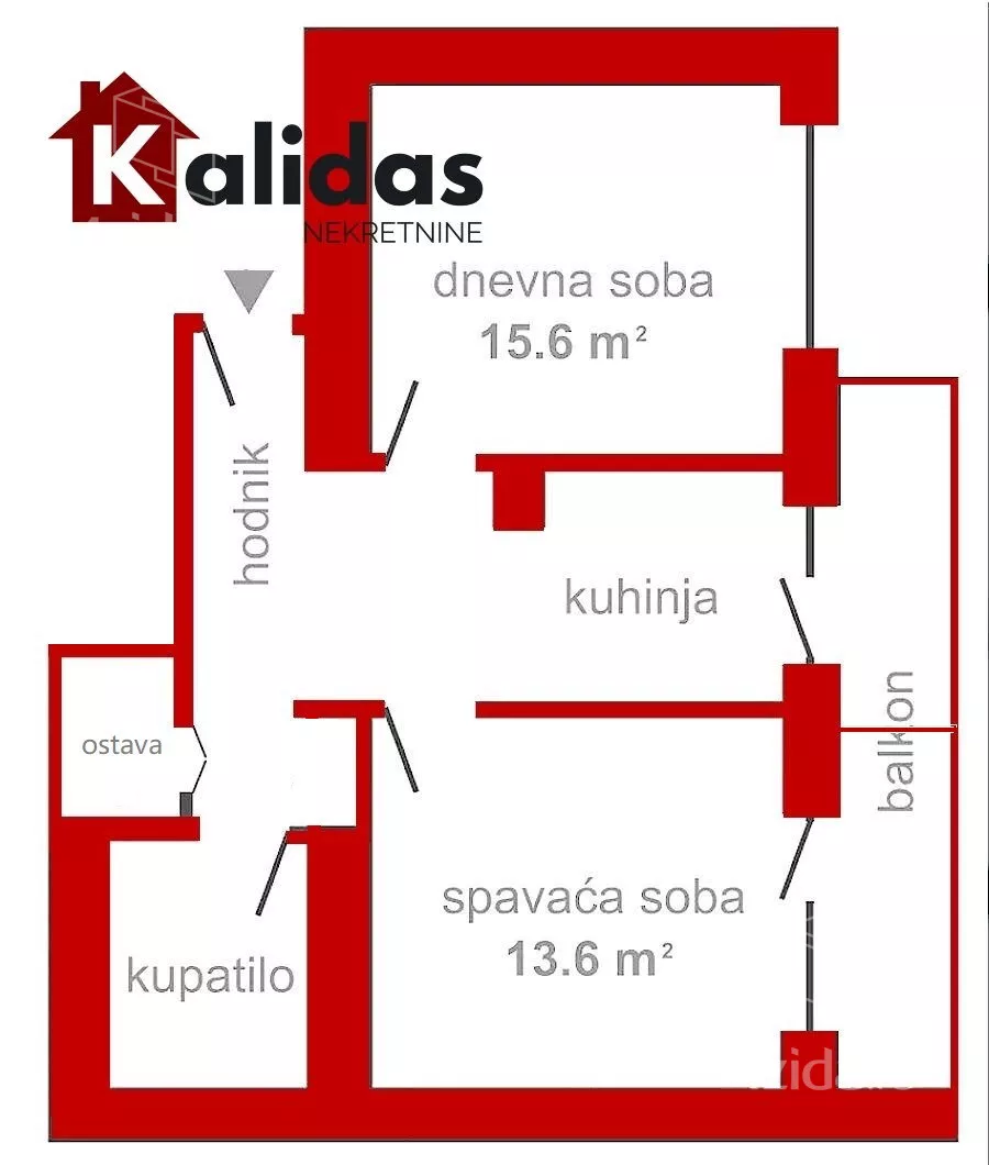 Dvosoban stan | 4zida