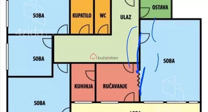 Četvorosoban stan | 4zida