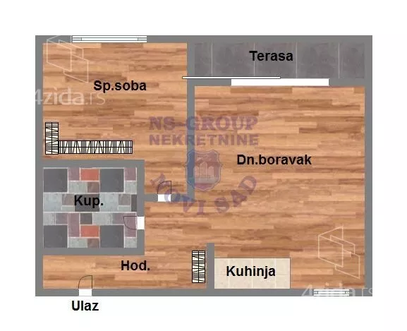 Dvosoban stan | 4zida