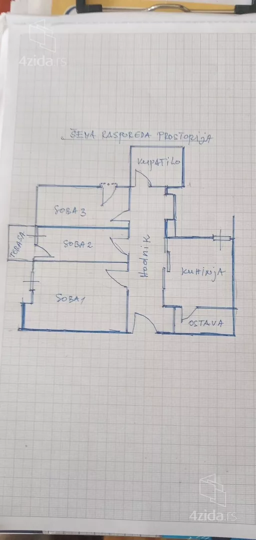 Trosoban stan | 4zida