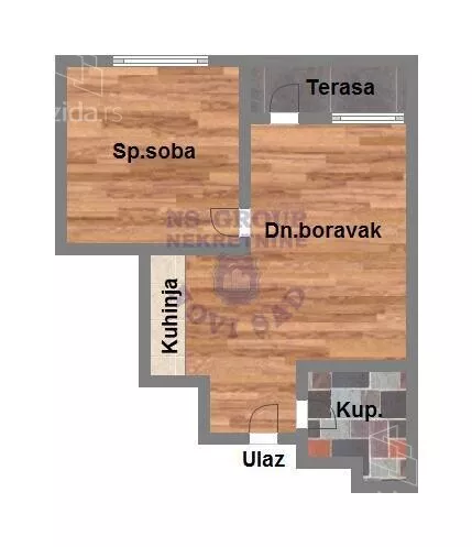 Dvosoban stan | 4zida