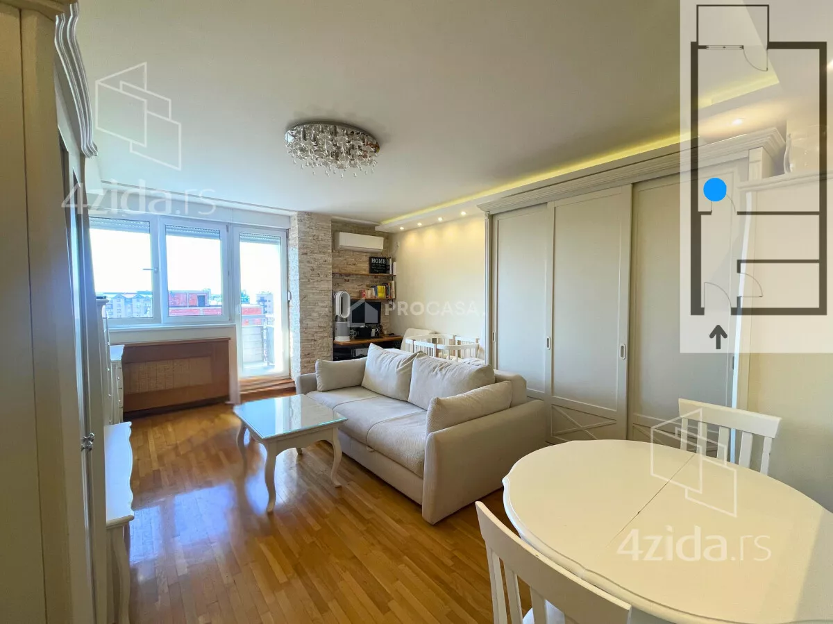 Jednosoban stan | 4zida