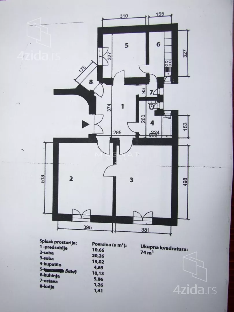 Trosoban stan | 4zida