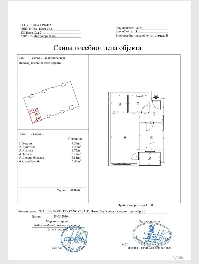 Dvosoban stan | 4zida