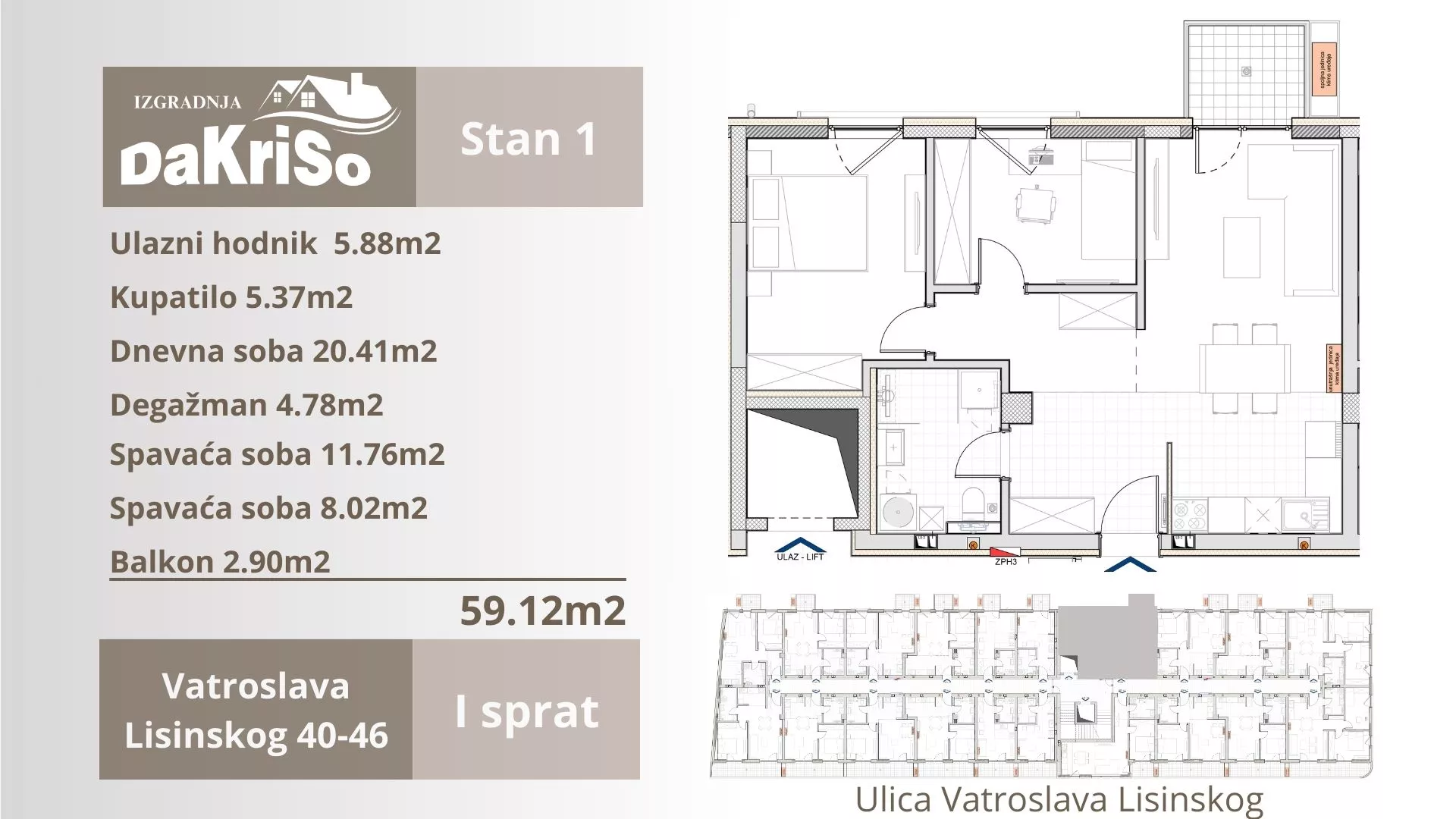 Dvoiposoban stan | 4zida