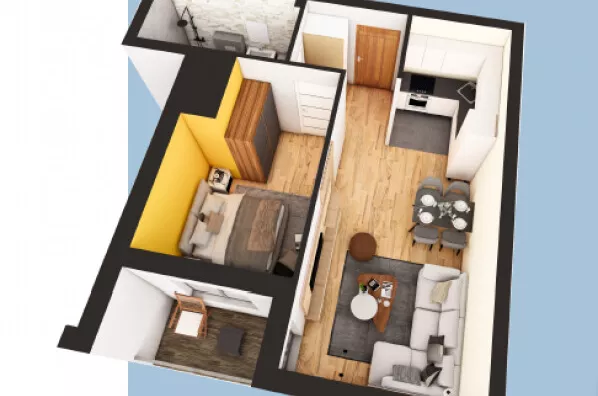 Dvosoban stan | 4zida