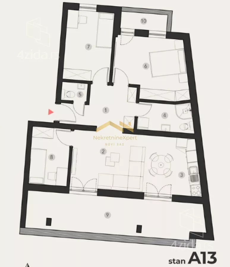 Četvorosoban stan | 4zida